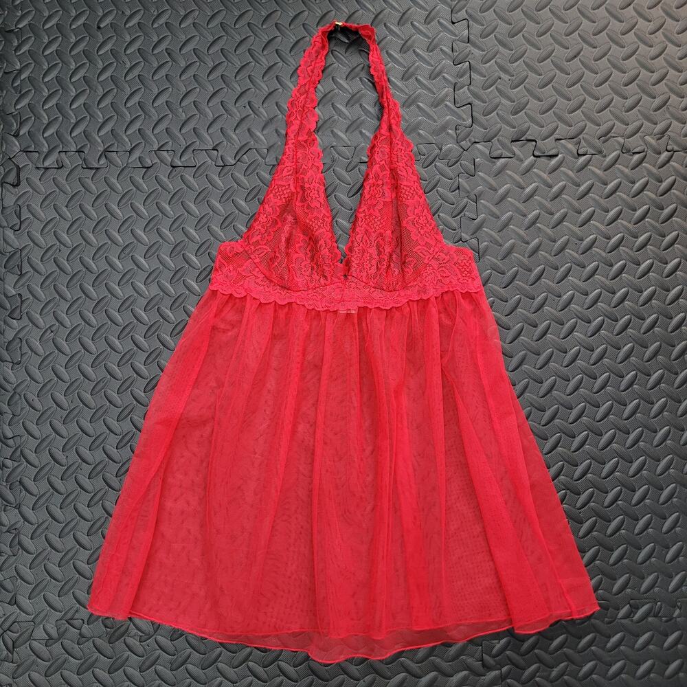 Victoria’s Secret Babydoll Lingerie Chemise Coquette Romantic Lace Festival